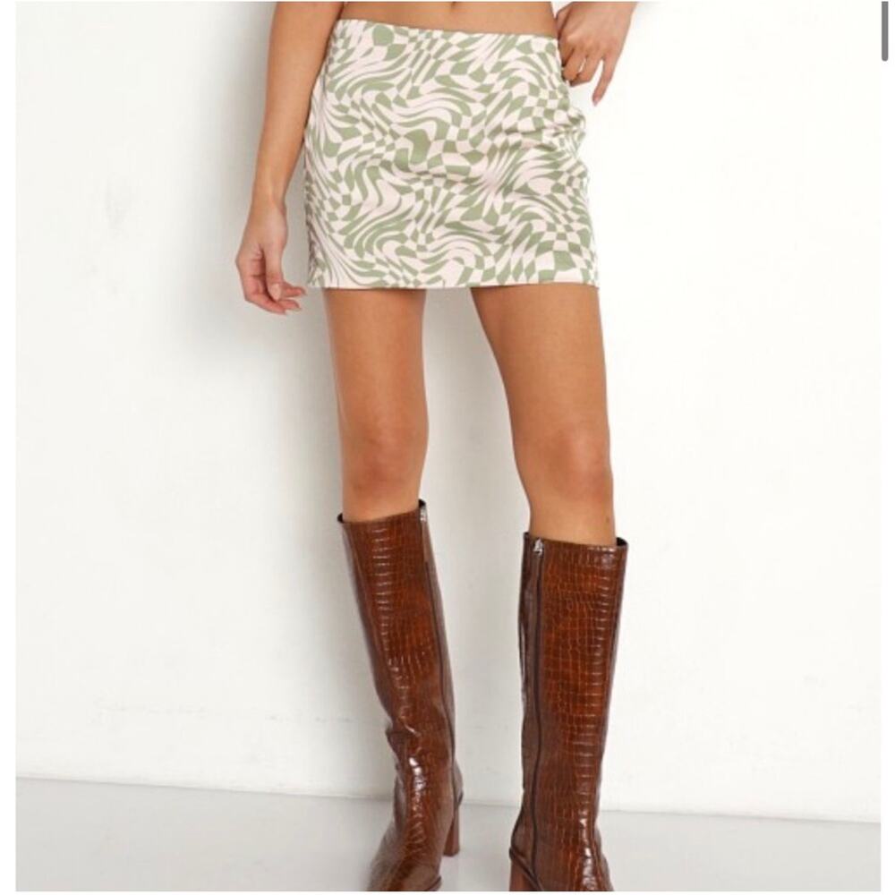 NWT $136 For Love & Lemons Aiko Mini Skirt